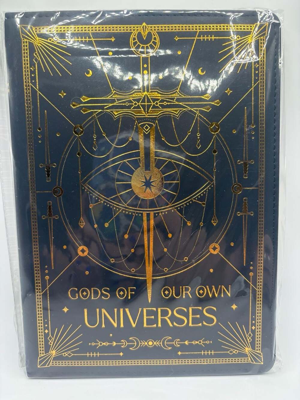 New! OwlCrate Exclusive Gods Of Our Own Universes Faux Leather Journal
